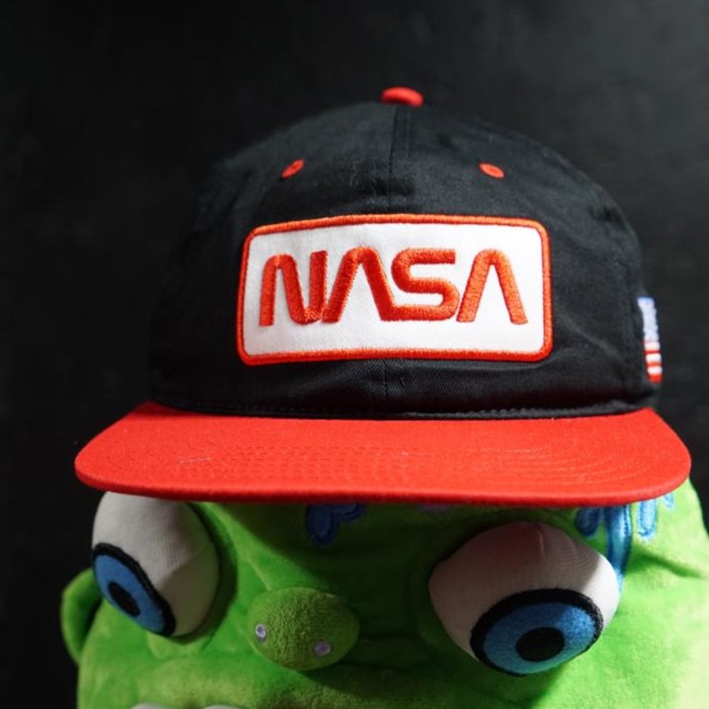 New NASA USA Snapback Hat